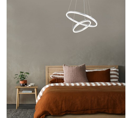 Подвесной светильник Escada 10254/2LED Silver APP Void Подвесной светильник Escada 10254/2LED Silver APP Void