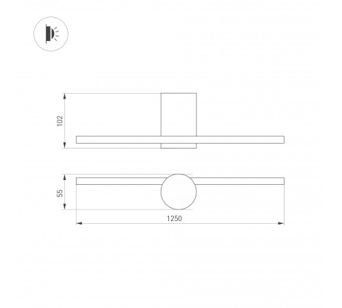 Бра Arlight 036930 VINCI