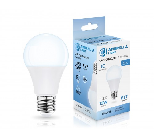 Лампа светодиодная Ambrella Light 601506 A60 Лампа светодиодная Ambrella Light 601506 A60