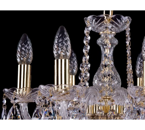 Подвесная люстра Bohemia Ivele Crystal 1402/6/141/G 1402 Подвесная люстра Bohemia Ivele Crystal 1402/6/141/G 1402