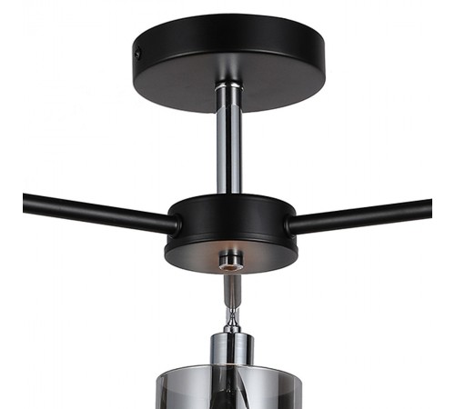 Люстра на штанге Escada 671/3P Chrome Elegant