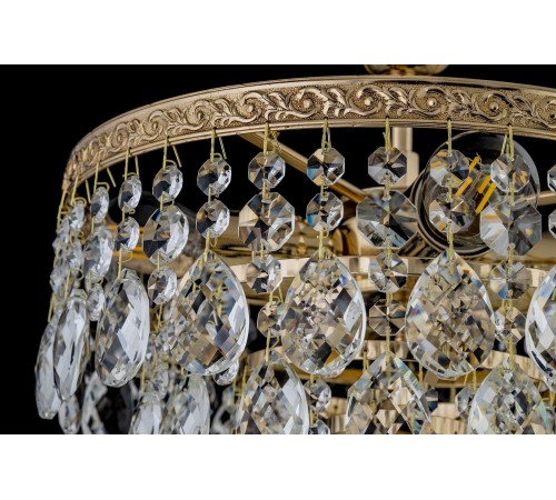 Люстра на штанге Arti Lampadari Castellana E 1.3.30.608 G Castellana Gold Люстра на штанге Arti Lampadari Castellana E 1.3.30.608 G Castellana Gold