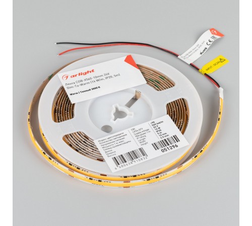 Лента светодиодная Arlight 051296 COB-X560-10mm Лента светодиодная Arlight 051296 COB-X560-10mm