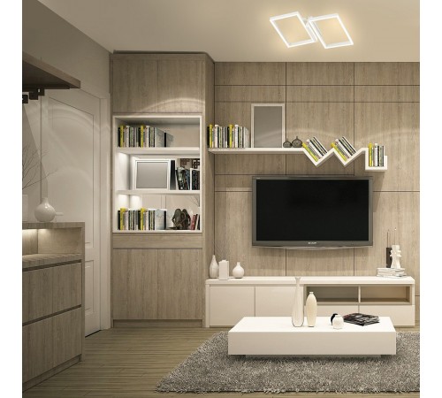 Накладной светильник Escada 10209/2LED White Scales Накладной светильник Escada 10209/2LED White Scales