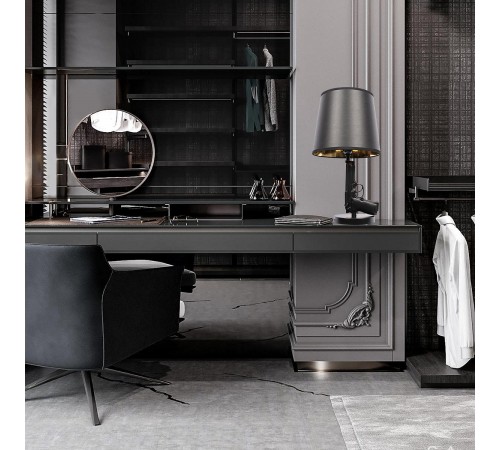 Настольная лампа декоративная Loft it 10136/A Dark grey Arsenal Настольная лампа декоративная Loft it 10136/A Dark grey Arsenal