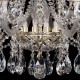 Подвесная люстра Bohemia Ivele Crystal 1413/12/360/G 1413