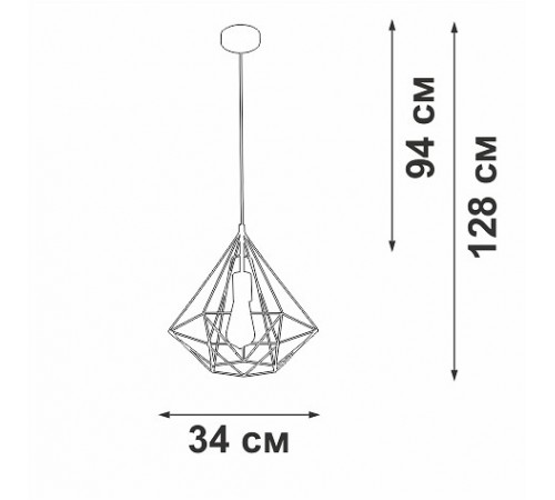 Подвесной светильник Vitaluce V2804-1/1S V2804 Подвесной светильник Vitaluce V2804-1/1S V2804