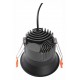 Встраиваемый светильник iLedex Technical 212-12W-D95-3000K-24DG-BK Mars