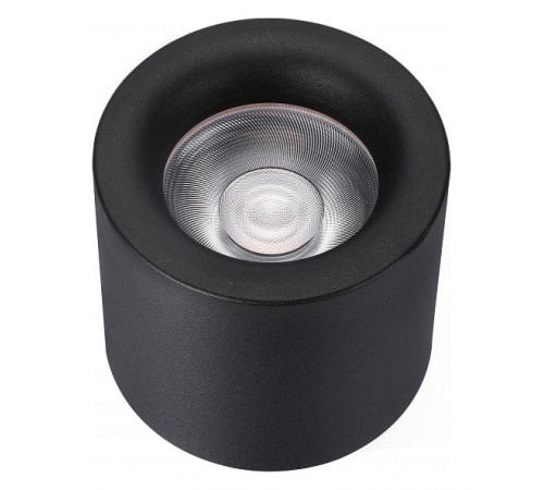 Накладной светильник iLedex Technical 113-12W-D100-4000K-24DG-BK Metrica