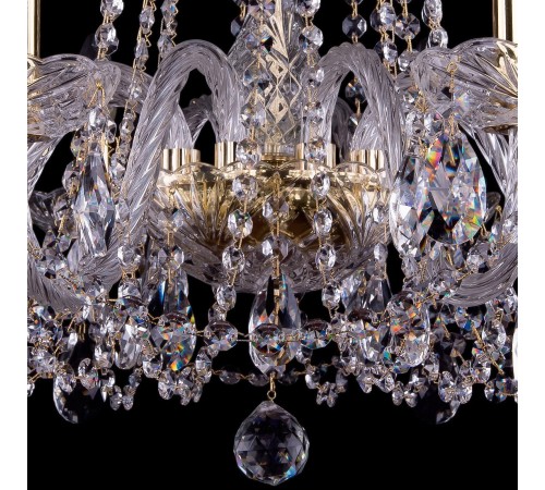 Подвесная люстра Bohemia Ivele Crystal 1402/8/240/G 1402 Подвесная люстра Bohemia Ivele Crystal 1402/8/240/G 1402