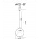 Подвесной светильник Moderli V6021-1P Barocco