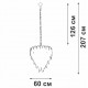 Подвесная люстра Vitaluce V5811-8/10 V5811