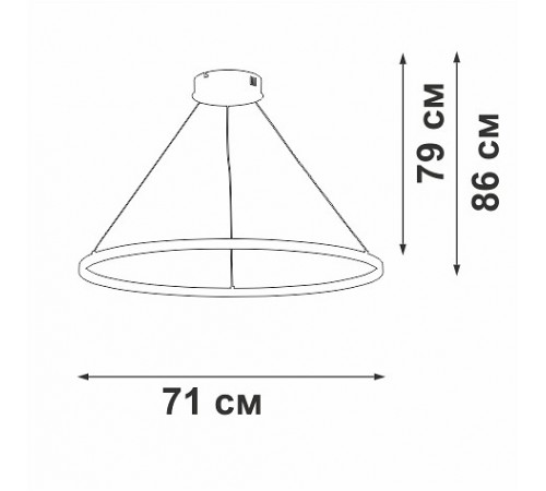 Подвесной светильник Vitaluce V2516-8/1S V2516 Подвесной светильник Vitaluce V2516-8/1S V2516