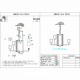 Подвесная люстра iLamp RM6201-8+4 CR+CL King