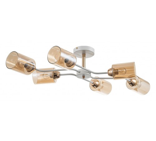 Люстра на штанге Escada 1131/6P White/Gold Vertigo Люстра на штанге Escada 1131/6P White/Gold Vertigo