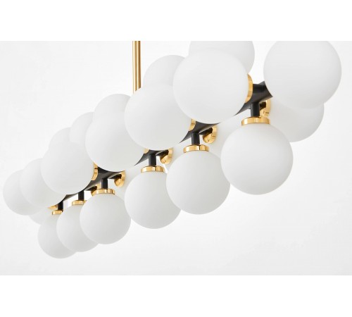 Люстра на штанге LUMINA DECO LDP 6033-24 BK+GD MARSIADA Люстра на штанге LUMINA DECO LDP 6033-24 BK+GD MARSIADA