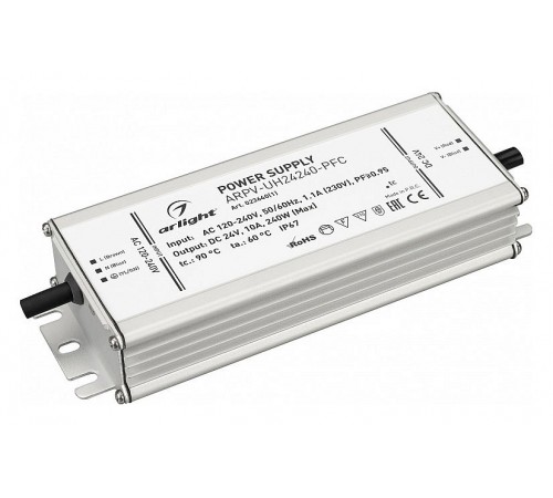 Блок питания с проводом Arlight 023640(1) ARPV-UH Блок питания с проводом Arlight 023640(1) ARPV-UH
