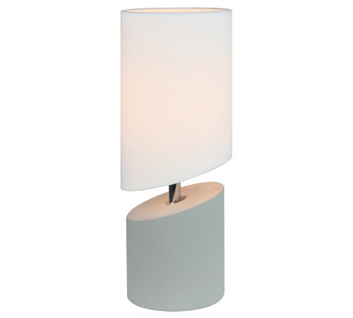 Настольная лампа декоративная Escada 10158/T White/Grey 10158 Настольная лампа декоративная Escada 10158/T White/Grey 10158