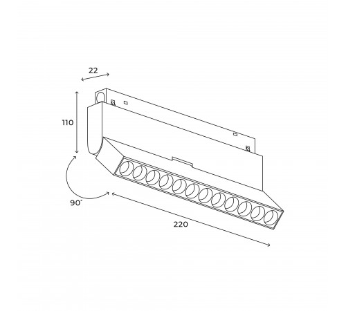 Накладной светильник Hesby Lighting 0085 ElDeko