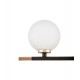 Бра LUMINA DECO LDW 6033N-2 BK+FGD Marsiada