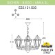 Подвесной светильник Fumagalli E22.120.S30.BYF1R Anna