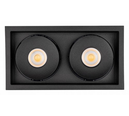 Встраиваемый светильник Arlight 028151 CL-SIMPLE-S148x80-2x9W Warm3000 (BK, 45 deg) Встраиваемый светильник Arlight 028151 CL-SIMPLE-S148x80-2x9W Warm3000 (BK, 45 deg)