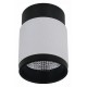 Накладной светильник iLedex Technical 1955-10W-3000K-36 BK+WH Delta