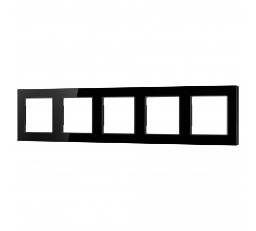 Рамка на 5 постов Arlight 43806 GLARE Рамка на 5 постов Arlight 43806 GLARE