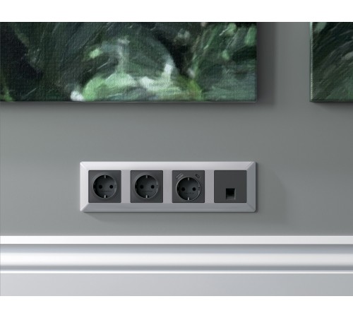 Рамка на 5 постов Ambrella Volt AF110405 Line Рамка на 5 постов Ambrella Volt AF110405 Line