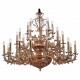 Подвесная люстра Lucia Tucci FIRENZE 1780.30.3 antique gold Firrnze