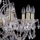 Подвесная люстра Bohemia Ivele Crystal 1411/10/240/G 1411