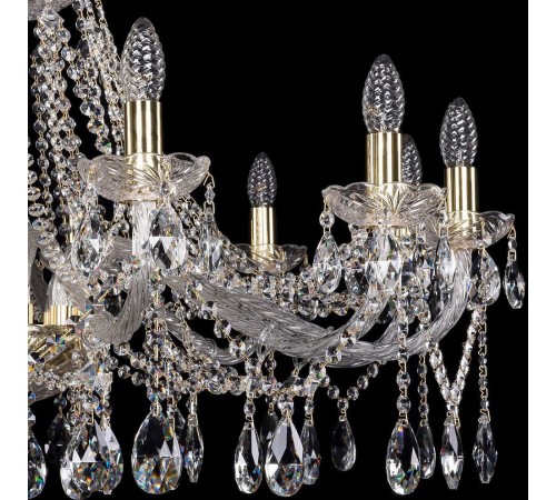 Подвесная люстра Bohemia Ivele Crystal 1413/12/360/G 1413 Подвесная люстра Bohemia Ivele Crystal 1413/12/360/G 1413