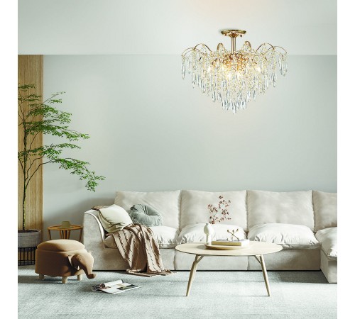 Люстра на штанге Escada 1124/8PL Aurea Люстра на штанге Escada 1124/8PL Aurea