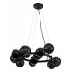 Подвесная люстра Indigo 11018/11P Black Molecola