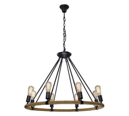 Подвесная люстра Loft it LOFT1861/8 Rope Filament Подвесная люстра Loft it LOFT1861/8 Rope Filament