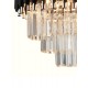 Подвесная люстра Natali Kovaltseva DARIAN 76017/5C CHROME BLACK Darian
