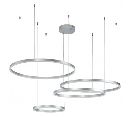 Подвесной светильник Indigo 14001/4P Silver Galass