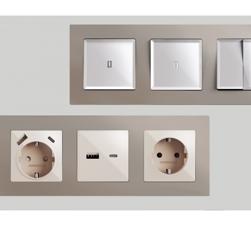 Рамка на 4 поста Ambrella Volt AF220364 Techno Рамка на 4 поста Ambrella Volt AF220364 Techno