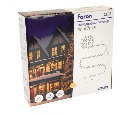Гирлянда Супернить Feron 51436 CL98