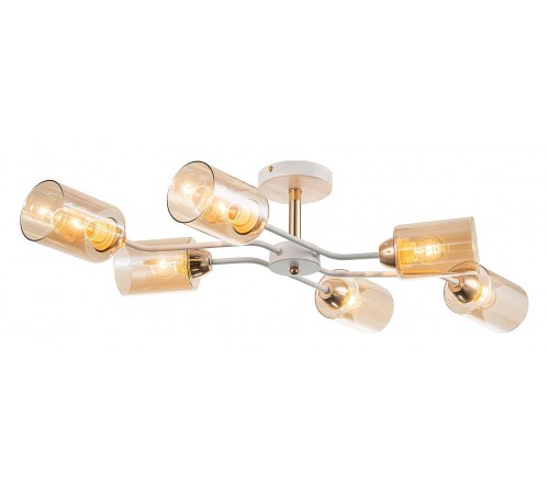 Люстра на штанге Escada 1131/6P White/Gold Vertigo Люстра на штанге Escada 1131/6P White/Gold Vertigo