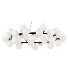 Подвесная люстра LUMINA DECO LDP 6033-40 BK+MD MARSIADA