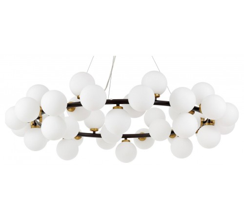 Подвесная люстра LUMINA DECO LDP 6033-40 BK+MD MARSIADA