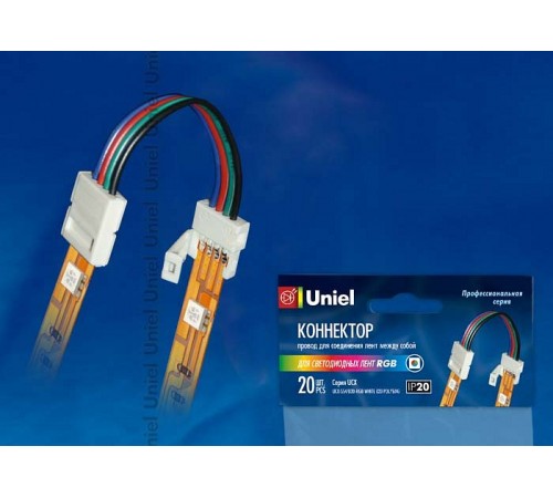 Соединитель лент гибкий Uniel 06613 Соединитель лент гибкий Uniel 06613
