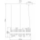 Подвесной светильник Wertmark WE460.01.303 Lotta