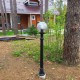 Наземный высокий светильник Fumagalli G25.163.000.AXF1R Globe 250