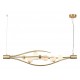 Подвесной светильник Indigo 11025/7P Gold Flusso