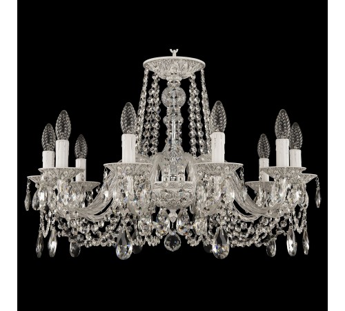Подвесная люстра Bohemia Ivele Crystal AL16302/10/240 WMN AL1602 Подвесная люстра Bohemia Ivele Crystal AL16302/10/240 WMN AL1602