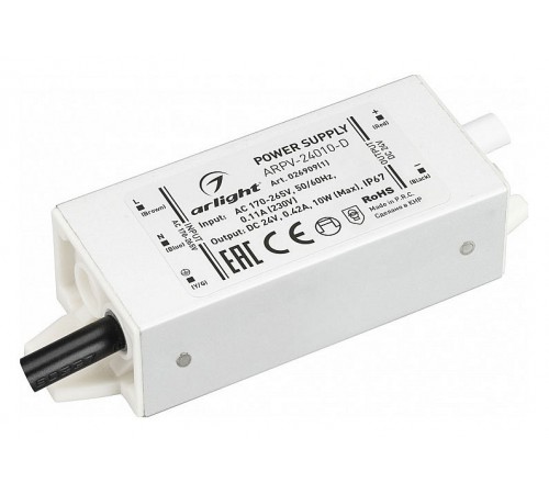 Блок питания с проводом Arlight 026909(1) ARPV Блок питания с проводом Arlight 026909(1) ARPV