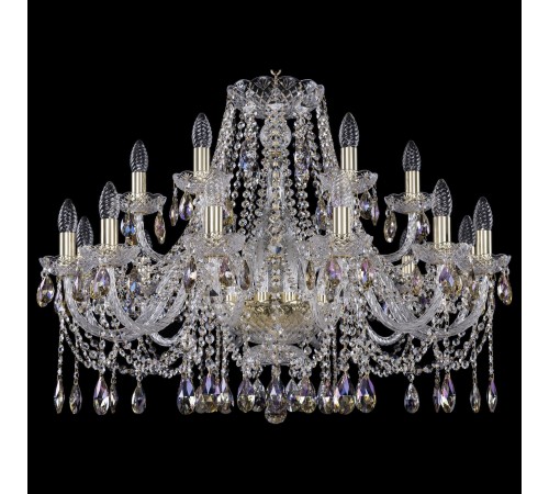 Подвесная люстра Bohemia Art Classic 11.12.12+6.300.Gd.Sp.K801 11.12