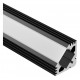 Профиль накладной угловой внутренний Arlight 015033 PDS45-T-2000 ANOD Black